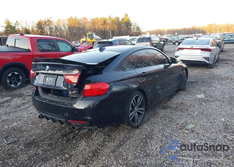 2015 BMW 435I Gran Coupe from USA, damaged, VIN WBA4B1C58FG241391